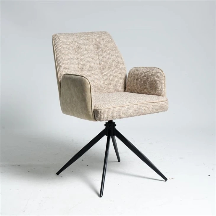 KD Metal Frame With 360° Bearing Swivel Auto Return Desk Chair suppliers