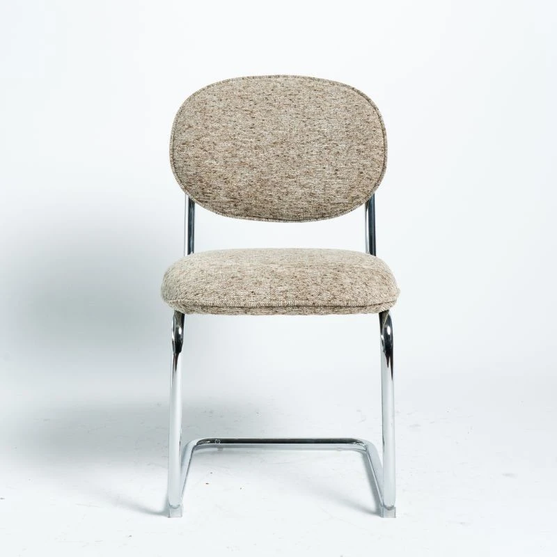 All The Kd-structure with Chrome Spring Dining Chair