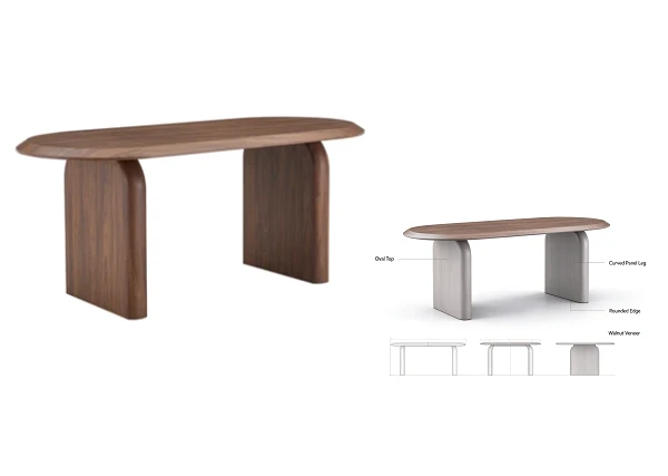 Custom Dining Table Design Draft Custom Dining Table Design Draft