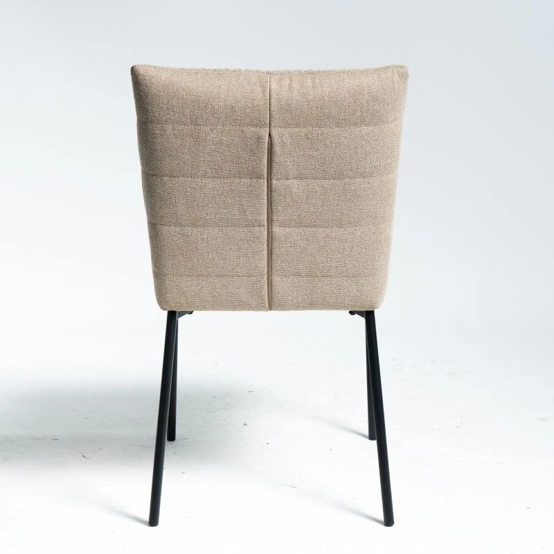 Round Tube Without Armrest Upholstered Fabric Dining Chair best