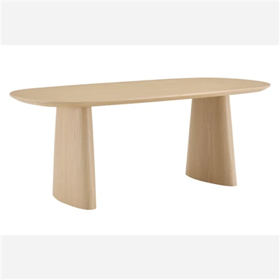 Mdf Veneered Paper Dining Table
