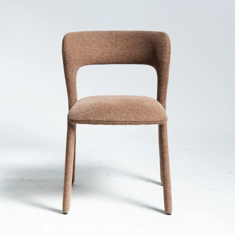 Stackable Upholstered Dining Chair with Fabric Covers